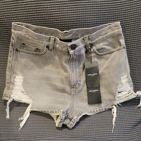 Ysl denim shorts - Picture 1 of 3